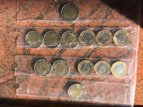 Lotto monete 7x2 6x1 - monete:, 7x2€+6x1€