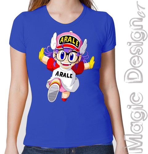 Arale cartoni anni slump - arale, 80