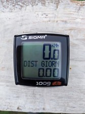 Ciclocomputer Sigma BC 100, wireless con 10 funzioni