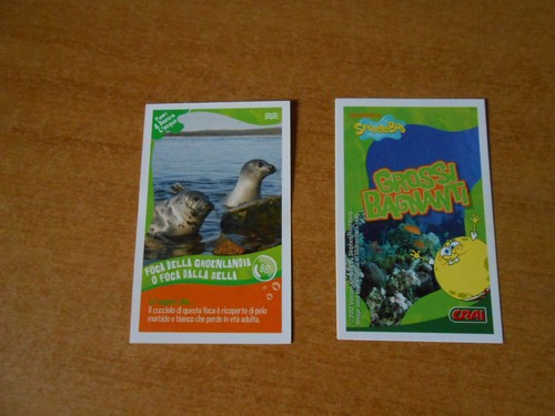 Figurina card spongebob crai - spongebob,