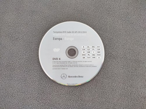 Dvd navigazione mercedes audio - navigazione,