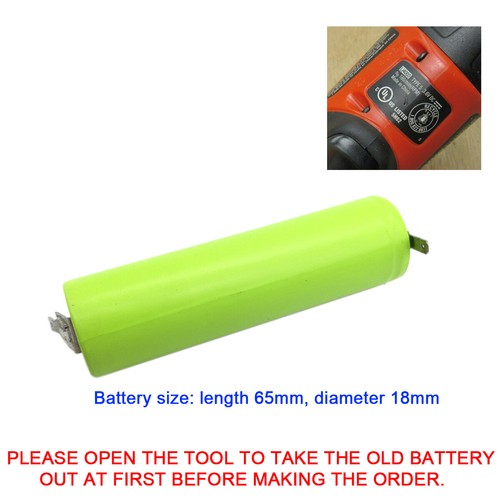Batteria per cacciavite black - batteria,