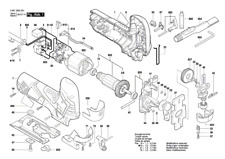 Ricambi Bosch per seghetto