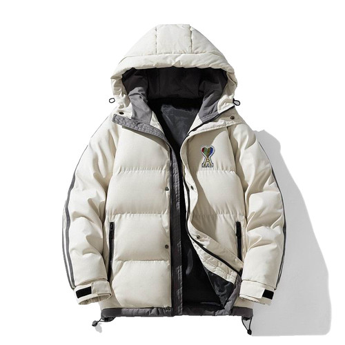 Giubbotto uomo bianco puffer