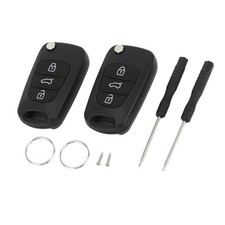 Coque Clé À 3 Boutons Pour