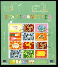 FOGLIO FRANCOBOLLI ISLE OF MAN