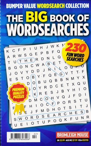 Big book wordsearches - book,