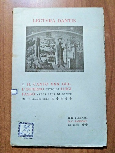 Lectura dantis canto - dantis,