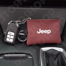 Portachiavi in pelle portaoggetti Auto Jeep Renegade Compass Wrangler Cherokee
