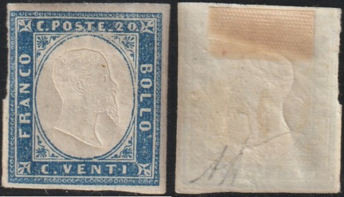 1861 effigie nuovo - 1861, 20