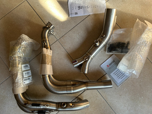Scarico completo akrapovic - completo,