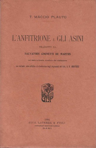 Anfitrione gli asini - l'anfitrione,