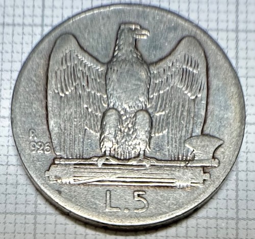 Lire 1926 bordo largo su - 5,