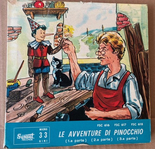 Disco triplo pinocchio anni - anni, 60