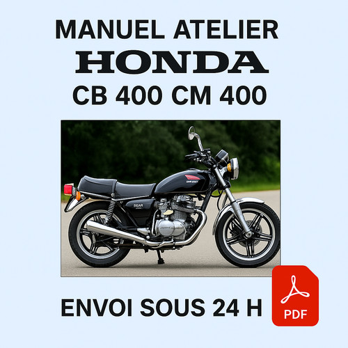 Manuel atelier honda 400 - manuel, cb