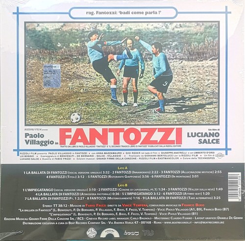 Fabio frizzi fantozzi - fabio, (lp)