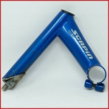 ITM SCAPIN ACCIAIO VINTAGE STELO QUILL 25,8 1 POLLICE VECCHIA MTB MOUNTAIN BIKE BLU RETRÒ