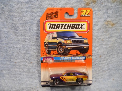 Matchbox 1998 boss mustang - '70,