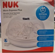 NUK Micro Express Plus sterilizzatore vaporizzatore biberon per microonde