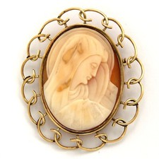 Spilla in ORO Giallo 18 kt 750