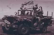 WWII RPPC Postcard Pinup Girls