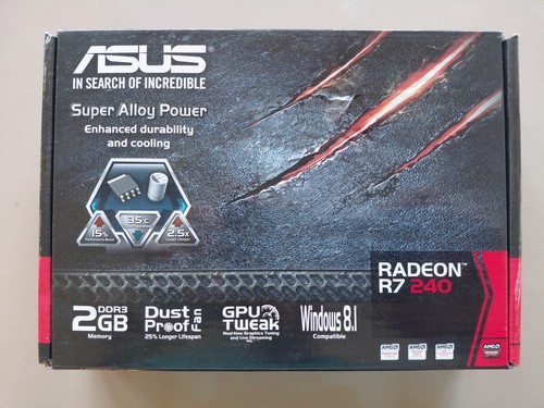 Asus radeon 240 scheda - asus,