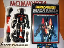 Baron Karza Micronauti Micronauts Made in Japan Robot Vintage 