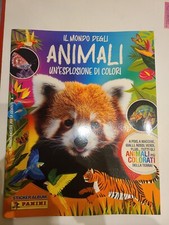 2024 Panini IL MONDO DEGLI ANIMALI ALBUM VUOTO con Poster e Figurine Omaggio