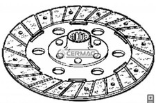 Disco frizione rigido per