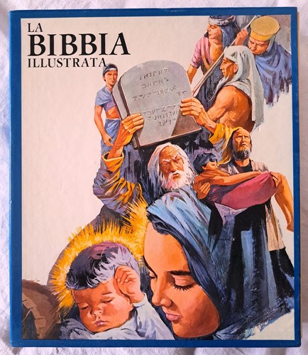 Bibbia illustrata antico - bibbia,