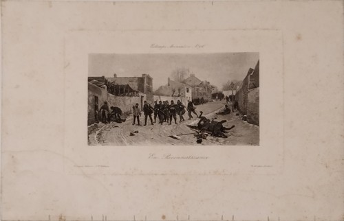 Antica stampa circa 1890 - stampa,