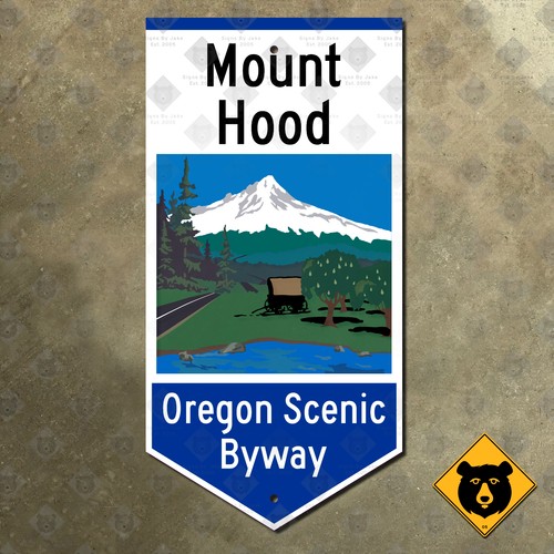 Oregon mount hood scenic - mount,