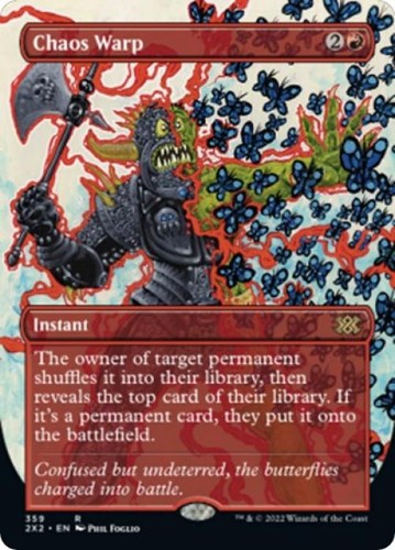 Mtg english chaos - english, warp
