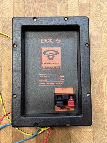Cerwin vega dx5 - cerwin,