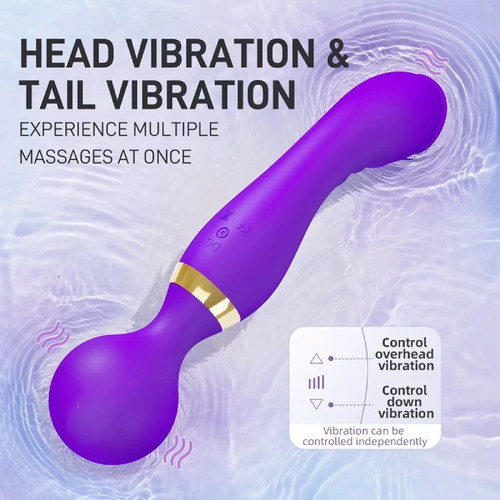 Vibratore magic wand dildo - vibratore,