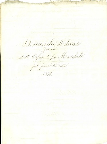 1872 fano generi - (pu),