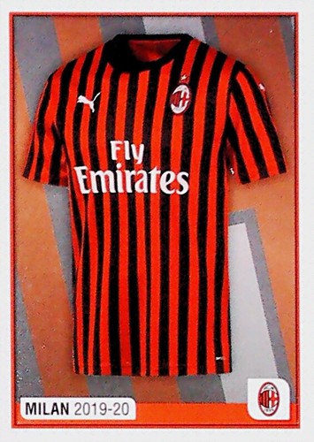 Milan maglia calciatori panini - milan,