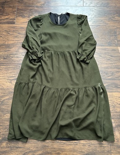 Abito midi zara - midi, foresta