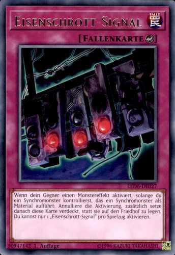 Yugioh led6 de027 - yugioh, segnale