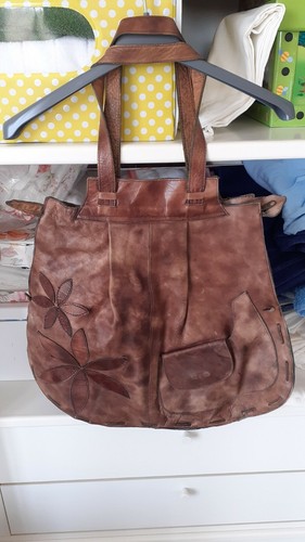 Borsa cuoio vintage - borsa,