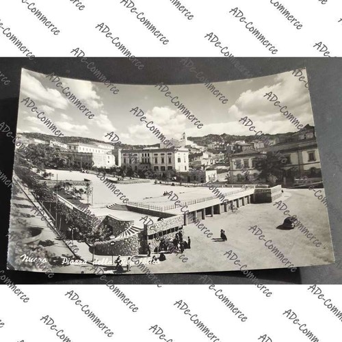 Cartolina nuoro piazza - cartolina, della