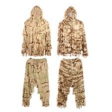 3D Ghillie Suit Uniform Leaves