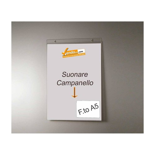Porta avvisi targa con fori - porta,