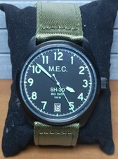 M.E.C. MILITARY EUROPEAN CONPANY SH-3D BIG DATE PVD IN CONDIZIONI COME DA FOTO