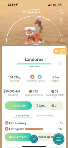 Landorus therian pogo trade - therian,
