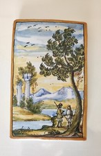 Mattone,quadro, in ceramica di