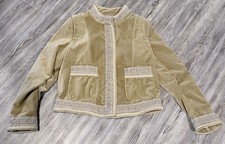 Giacca ZARA kaki velluto