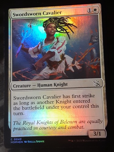 Swordsworn cavalier foil - swordsworn,