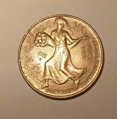 Lire 200 del - 1981, fao