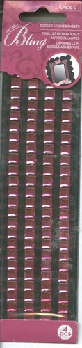 Bordo cristallo rosa bling - bordo,